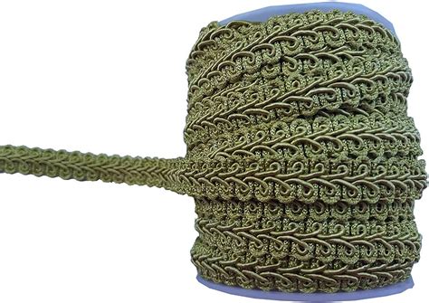 Clearance Dark Green Gimp Braid Wide ￡099 Cdluboslt