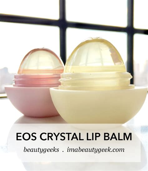 Eos Crystal Lip Balm That Lawsuit Aftermath Beautygeeks