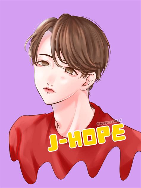 Bts J Hope えだまめ Illustrations Art Street