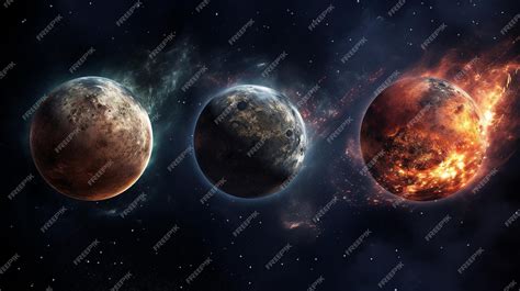 Premium AI Image | solar system planets HD 8K wallpaper Stock ...