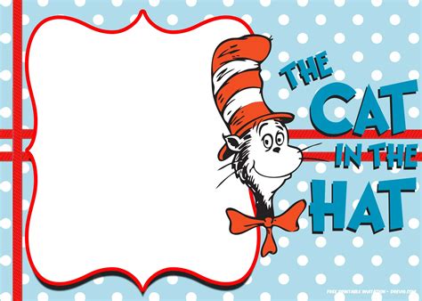 Dr Seuss Hat Template Printable