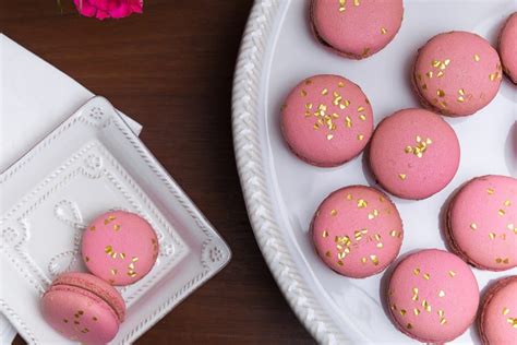 Raspberry Macarons Recipe With Chocolate Raspberry Ganache Nourish