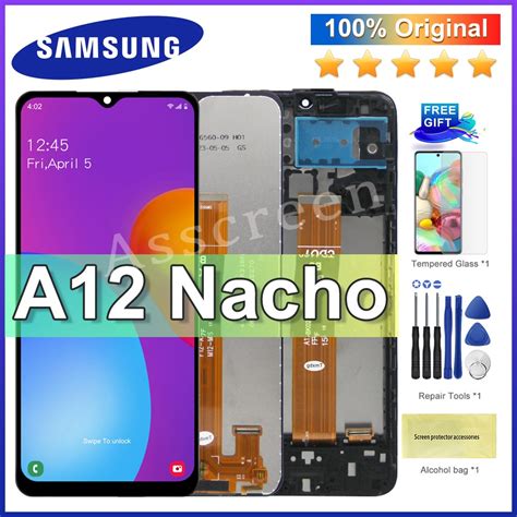 LCD For Samsung Galaxy A12 Nacho A127 A127F Original LCD Display Touch