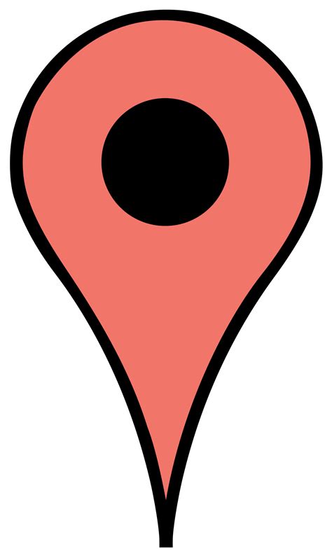 Free Google Maps Pointer Svg