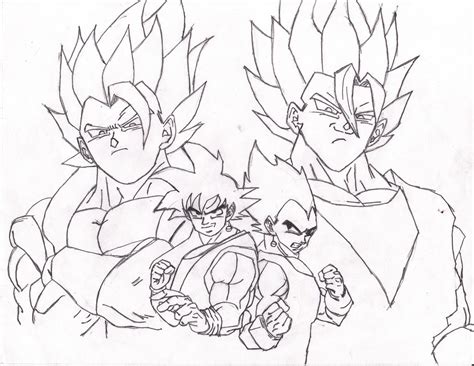 Fusion Compilation Goku and Vegeta WIP 1 by prabhatjanamanchi on DeviantArt