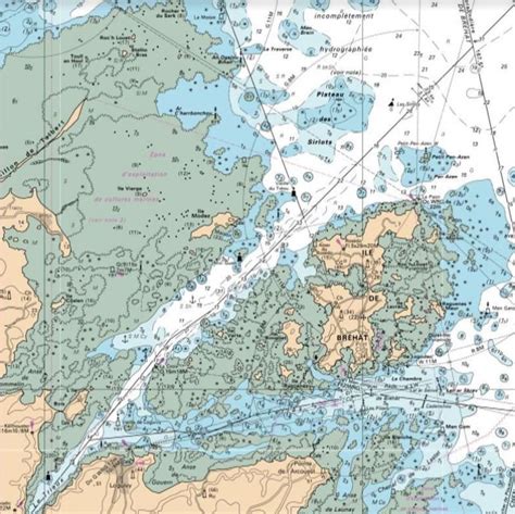 Comprendre Une Carte Marine Les Sondes Couleurs Et Fonds