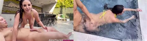 OnlyFans Angela White Underwater And Pool Sex With Alex Mack Jan 06