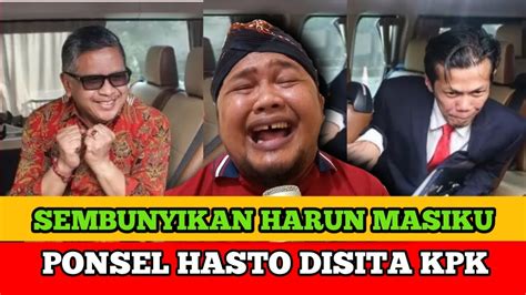 Awas Ketahuan Dicurigai Simpan Nomor Harun Masiku Ponsel Hasto