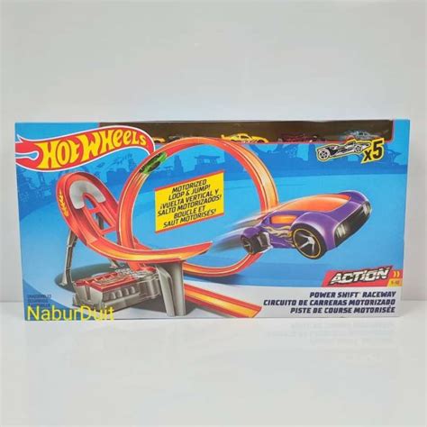 Promo Hot Wheels Track Power Shift Raceway Dgn Loop Ori Mattel Hotwheels Diskon Di Seller