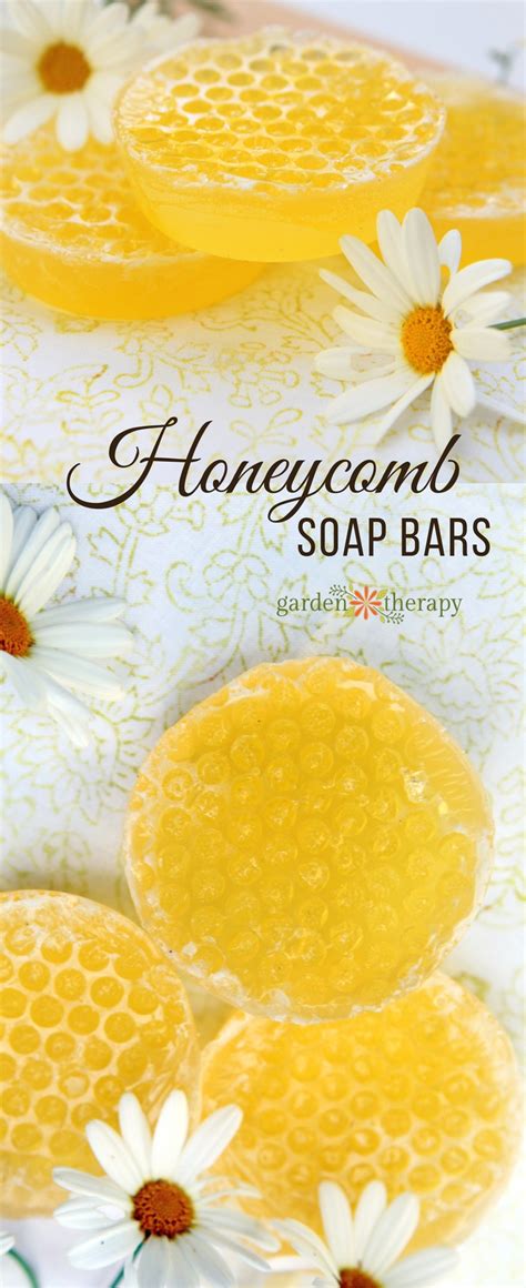 A Sweet Homemade Honeycomb Soap Recipe - Garden Therapy