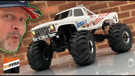 MINI BUT BLOODY MIGHTY But Why So Good FMS Latest Monster Truck FCX24