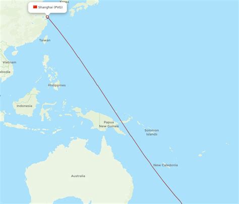 All Flight Routes From New Plymouth To Shanghai Npl To Pvg Flight Routes