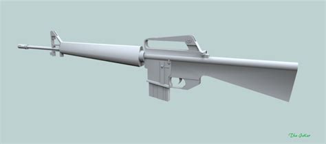 M16 Wip Image 3d Artists Group Indiedb