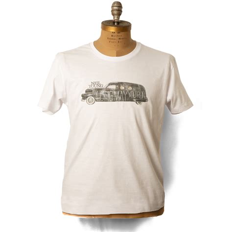 Soft Organic Long May You Run Men's White T-Shirt | Neil Young US