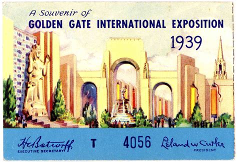 Golden Gate International Exposition Of 1939