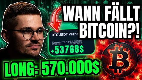 Achtung Ab Hier Wird Bitcoin Fallen Youtube