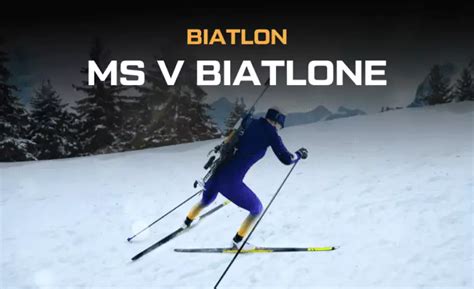 MS v biatlone 2025 Lenzerheide program výsledky live stream