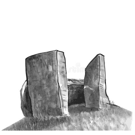 Menhir Stock Illustrations – 174 Menhir Stock Illustrations, Vectors ...