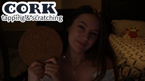 ASMR ONLY Cork Tapping And Scratching No Talking YouTube