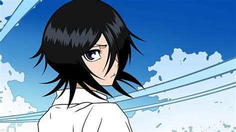 Online Crop Hd Wallpaper Bleach Kuchiki Rukia Sky Blue Nature One Person Adult