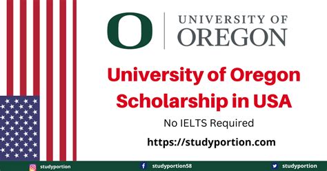 University Of Oregon Scholarship 2023 In Usa Study Portion