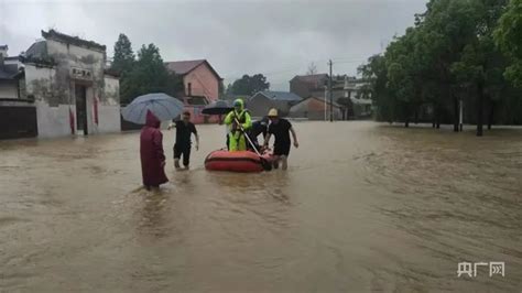 江西暴雨致293万人受灾，子弟兵紧急驰援！现场直击→央广网