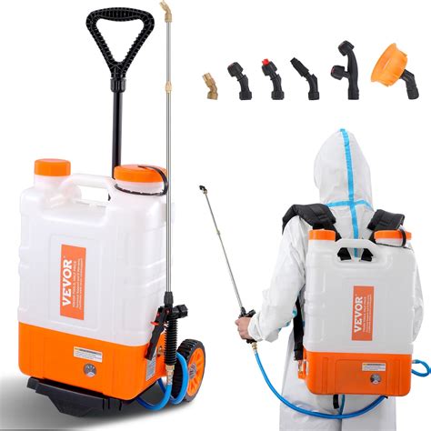 Amazon Vevor Gallon Battery Powered Backpack Sprayer With