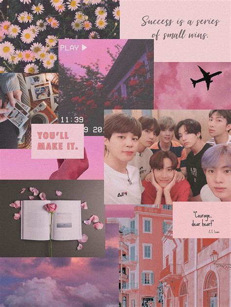 Aesthetic Bts Selca Selfie Ipad Pink Pink Bts Jungkook Ipad Hd