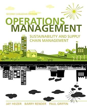 Operations Management Sustainability And Supply Chain Management