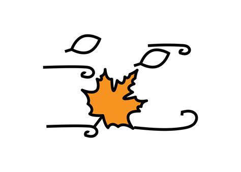 Fall leaf icon clip art illustration isolated 18913665 Vector Art at ...