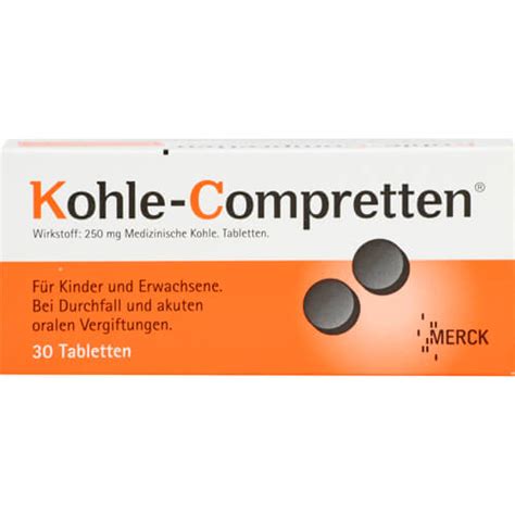 Kohle Compretten Tabletten 30 St Shop Der Apotheke Am Theater