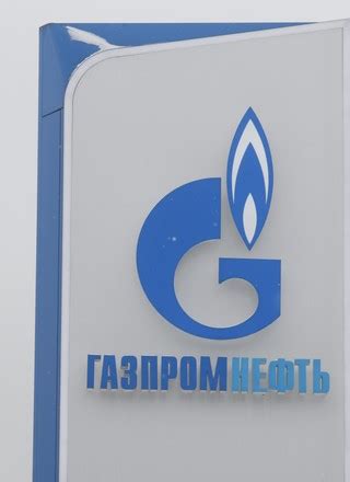 Logo Gazprom Neft Russian Oil Producing Editorial Stock Photo Stock