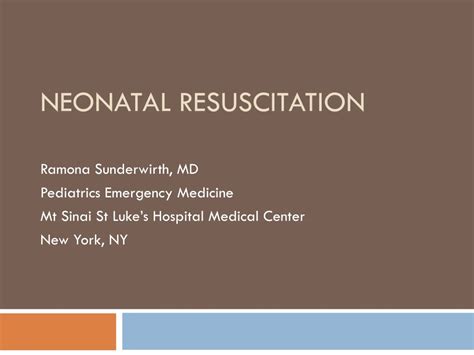 Ppt Neonatal Resuscitation Powerpoint Presentation Free Download Id412719