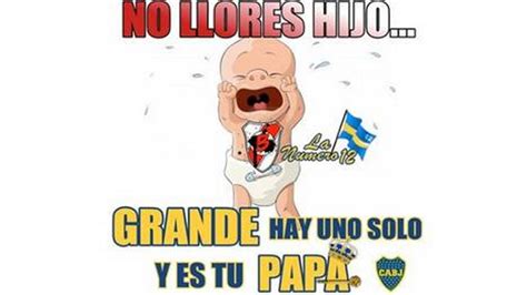 En El D A Del Padre Los Hinchas De Boca Se Acordaron De River Con Los