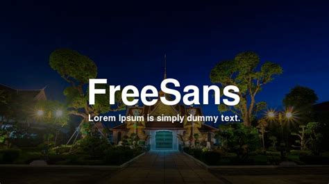 FreeSans Font : Download Free for Desktop & Webfont