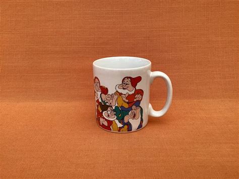 S Snow White And The Seven Dwarfs Mug Retro Tams Snow White Mug