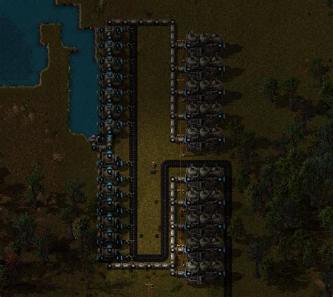 Factorio steam engine setup - gampse