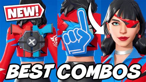 BEST COMBOS FOR NEW CHAMPION SIREN SKIN FNCS SKIN Fortnite YouTube