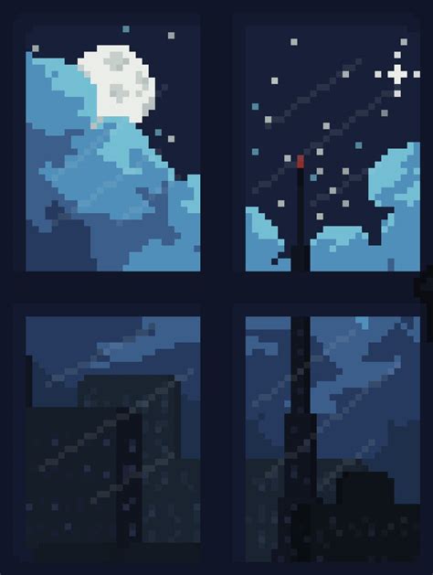 basic window view : r/PixelArt