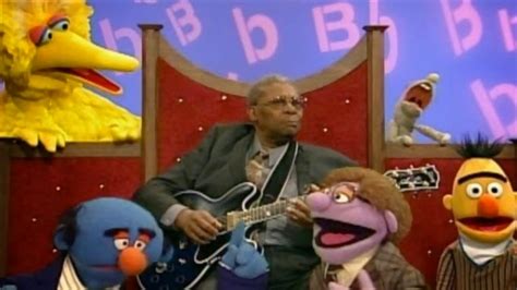 Speakin The Blues B B King Talks About The Letter B On Sesame Street