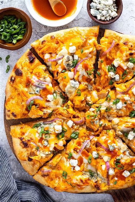 Buffalo Chicken Pizza With 3 Cheeses Jessica Gavin