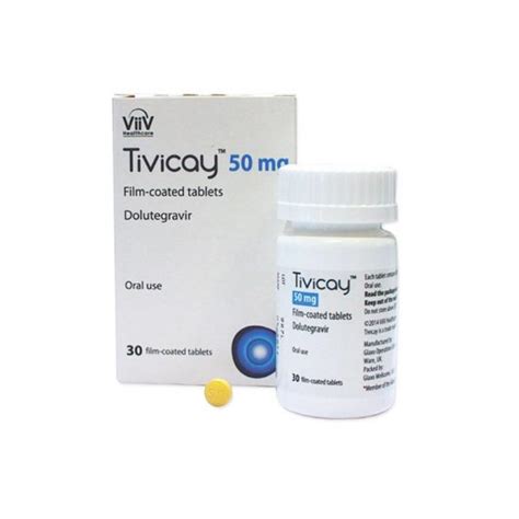 Tivicay Dolutegravir Mg Hiv Tabs