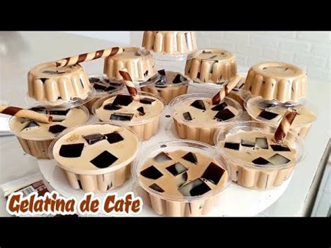 GELATINA de CAFE y 3 LECHES con MOSAICO POSTRE FACIL Rápido y CON