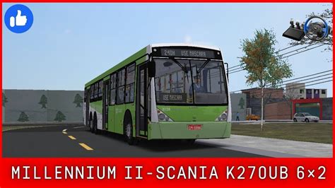 OMSI 2 TESTANDO O Millennium II SCANIA K270UB 15 METROS Na Linha