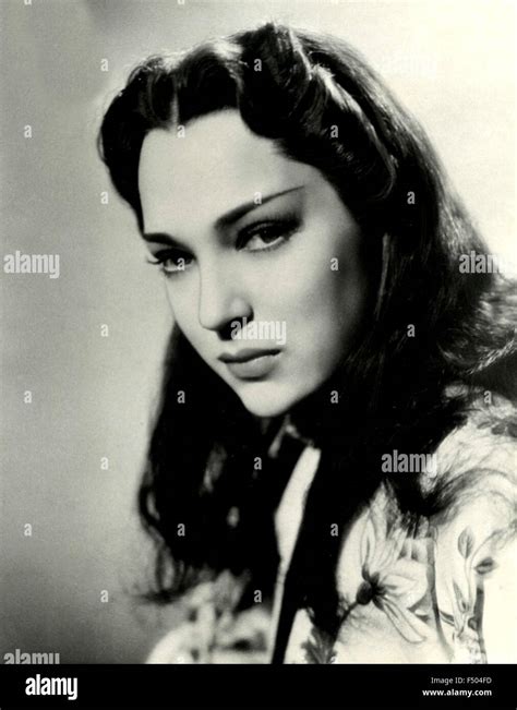 The Actress June Duprez In A Scene From The Film The Thief Of Stock