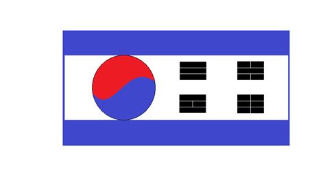 United Korean Flag Concept By Celestialauroracrys On Deviantart