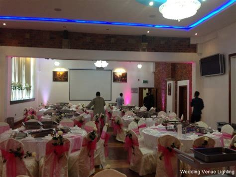 The Willowfield Centre Pink Aisle Runner Up Lighting