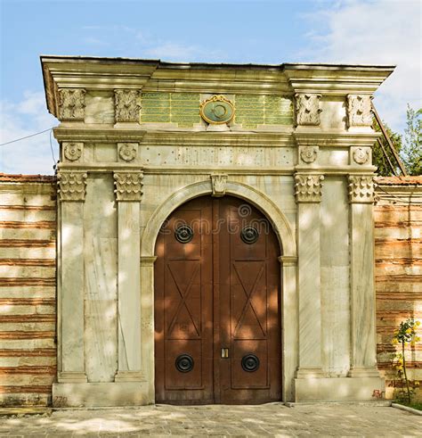 Ancient Gate of Mosque, Istanbul, Turkey. Stock Image - Image of ...