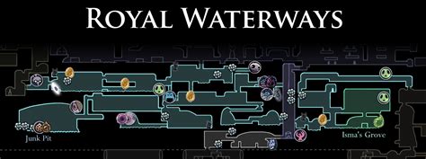 Hollow Knight Royal Waterways Map Maps Location Catalog Online