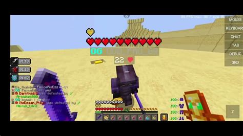 Small Minecraft PvP Montage On Pojav Launcher NizGamer SenpaiSpider